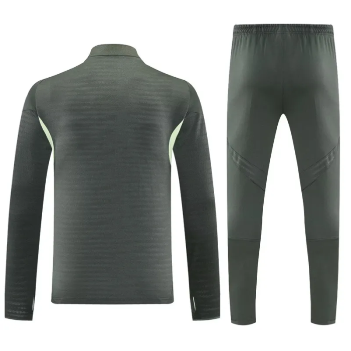 25-26 Real Madrid High Quality Half Pull Tracksuit