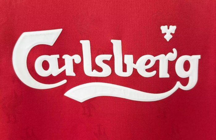 1996-1997 Liverpool Home Retro White Soccer Jersey