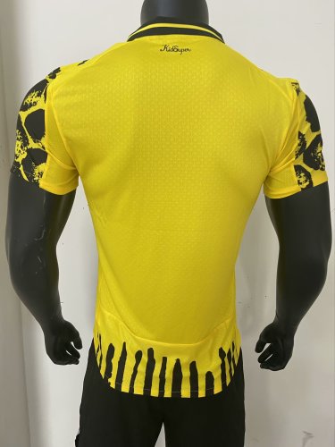 25-26 Dortmund Yellow Black Special Edition Player Version Soccer Jersey