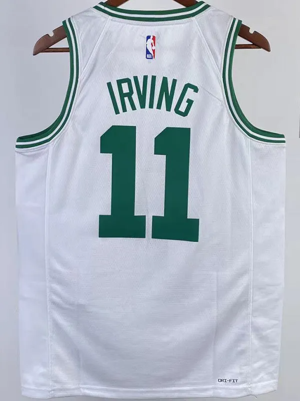 22-23 CELTICS IRVING #11 White Top Quality Hot Pressing NBA Jersey