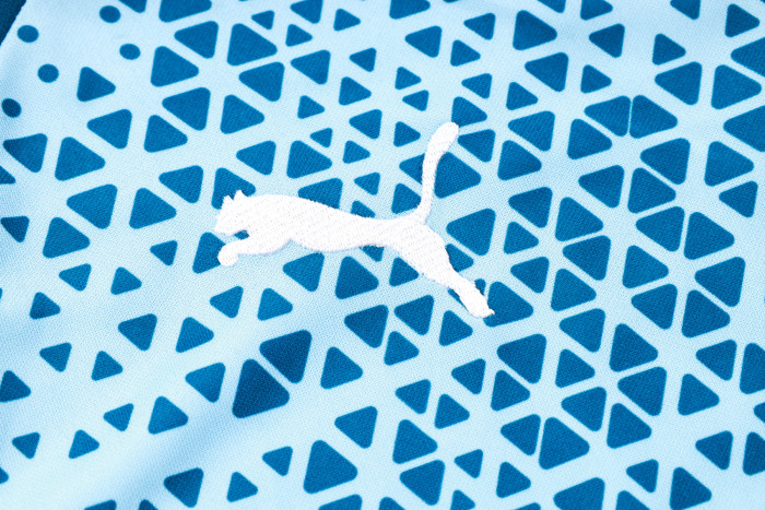 23-24 Manchester City High Quality Half Pull Tracksuit