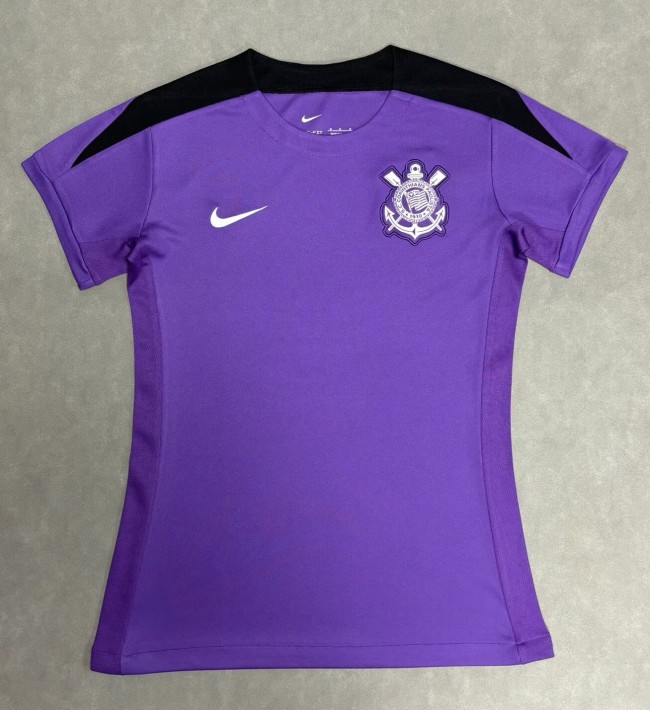 25-26 Corinthians Purple  Women Training shirts 1:1 Thai Quality(女)