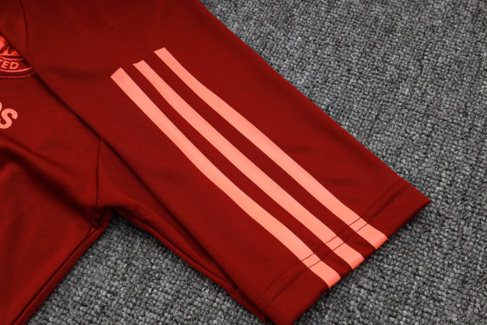 23-24 Manchester United High Quality Polo Tracksuit