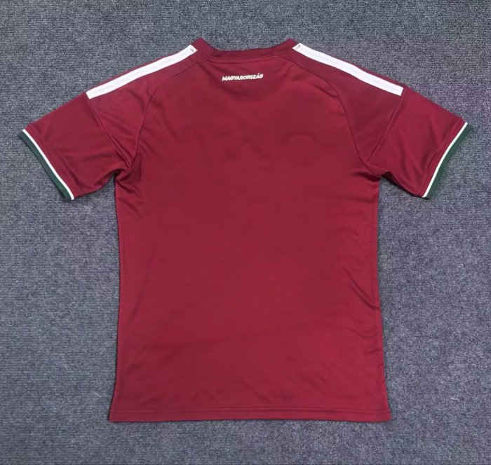 25-26 Hungary Home Fans Soccer Jersey 1:1 Thai Quality