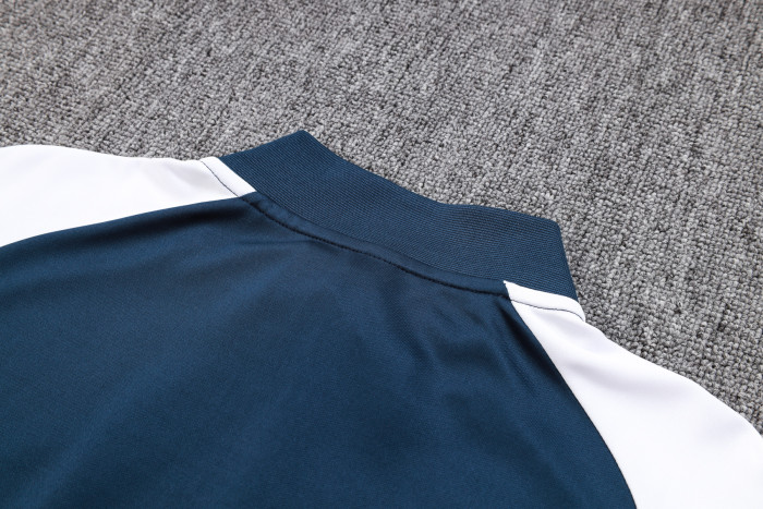 23-24 Real Madrid High Quality Half Pull Tracksuit