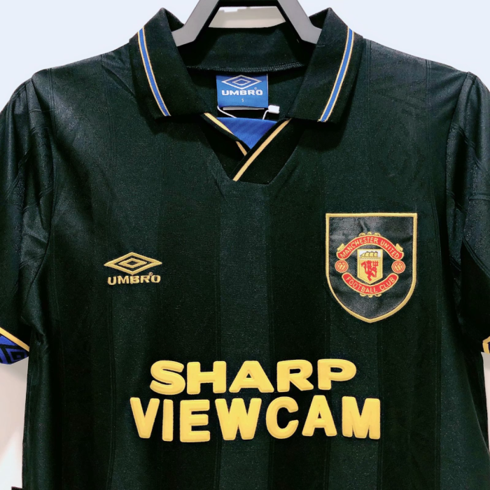 1993-1994 Manchester United Away Retro Soccer Jersey