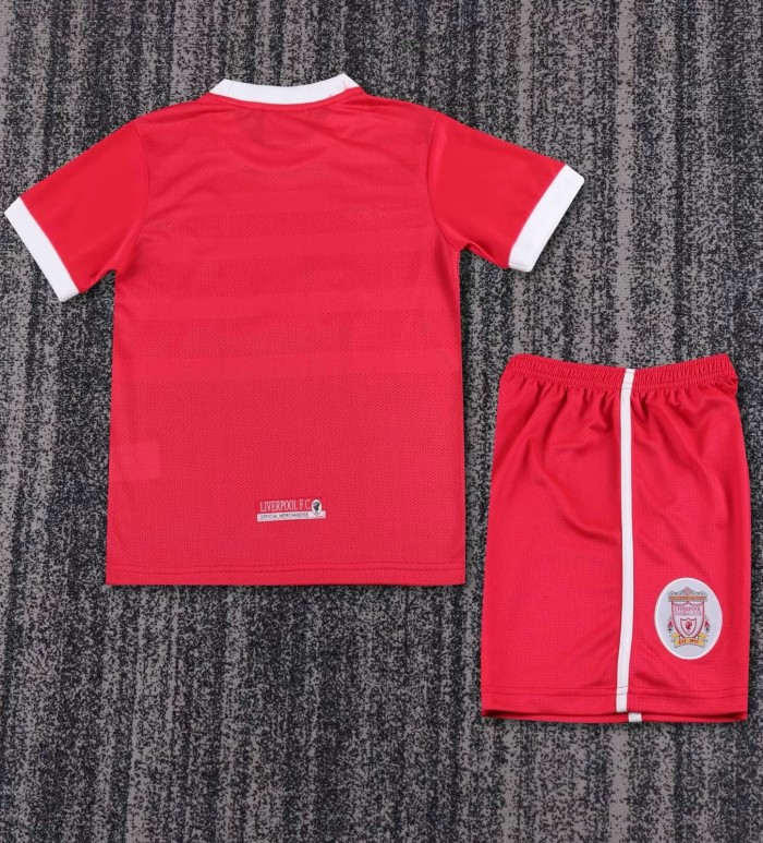 1997-1998 Liverpool Home Retro Kids Soccer Jersey