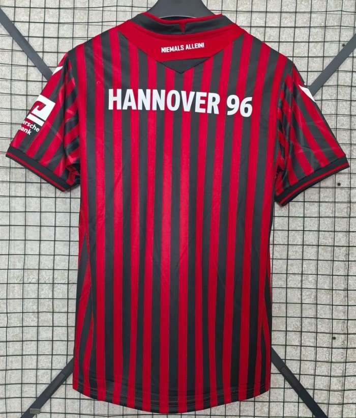 25-26 Hannover 96 Home Fans Soccer Jersey