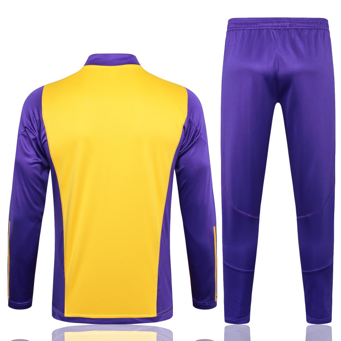 23-24 Real Madrid High Quality Half Pull Tracksuit