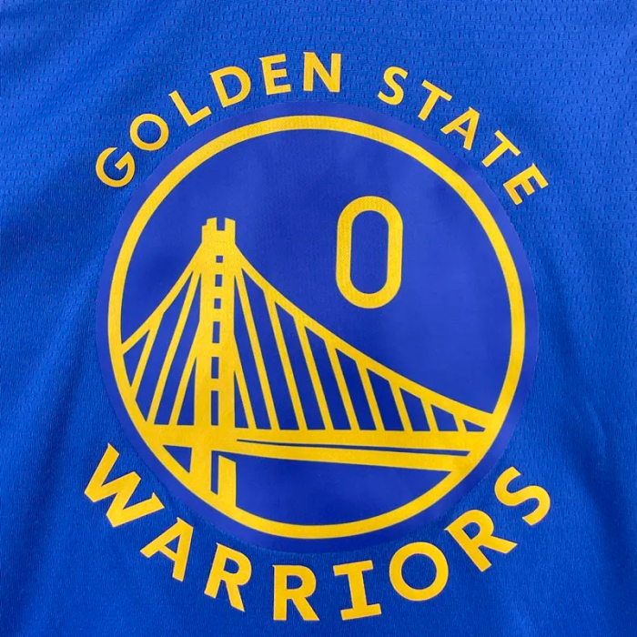 22-23 WARRIORS PAYTON II #0 Blue Top Quality Hot Pressing NBA Jersey