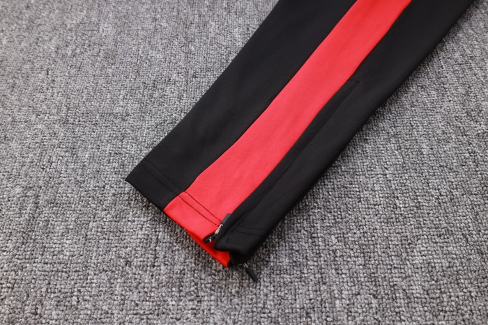 23-24 AC Milan High Quality Half Pull Tracksuit