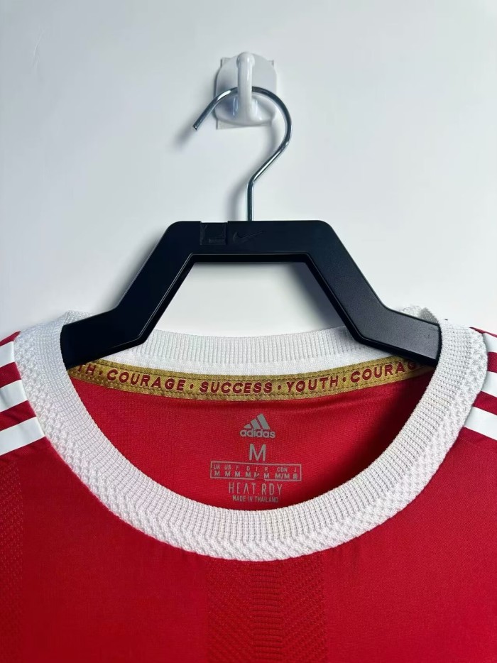 2021-2022 Manchester United Home Player Version Retro Soccer Jersey