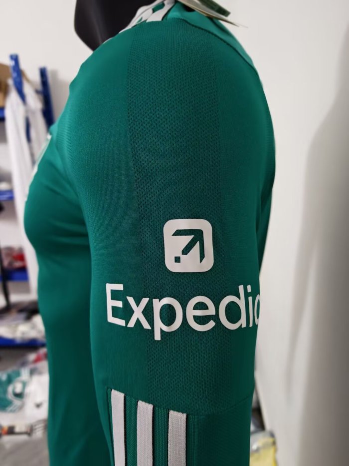 25-26 LIV Third Long Sleeve Player Version Soccer Jersey 1:1 Thai Quality