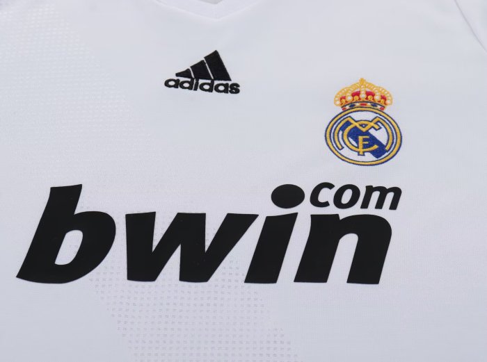 2008-2009 Real Madrid Home Retro Kids Soccer Jersey 1:1 Thai Quality