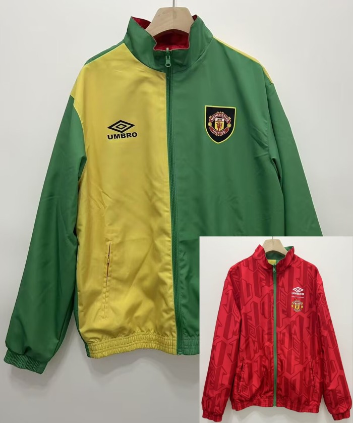 2006-2007 Manchester United Double Sided Windbreaker