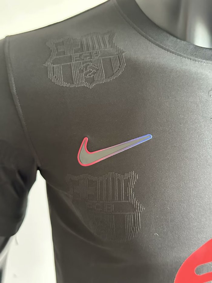 25-26 Barcelona Black Special Edition Player Version Training Shirts