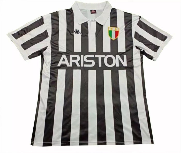 1984-1985 Juventus Home Retro Soccer Jersey