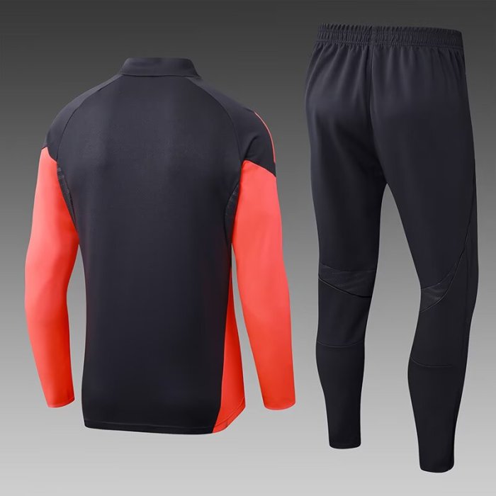 25-26 Bayern High Quality Half Pull Tracksuit