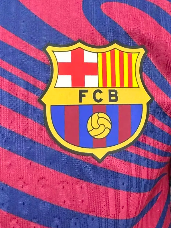 25-26 Barcelona Red Blue Special Edition Player Version Training Shirts
