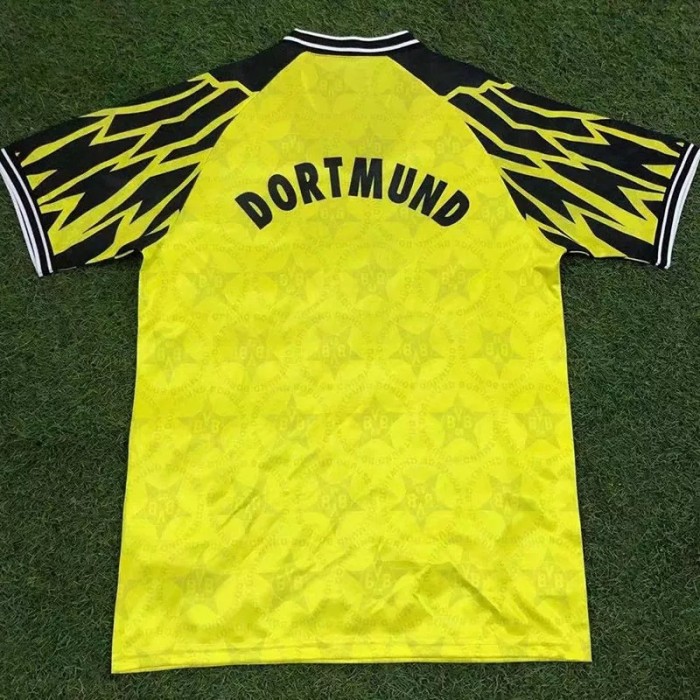 1994-1995 Dortmund Home Retro Soccer Jersey
