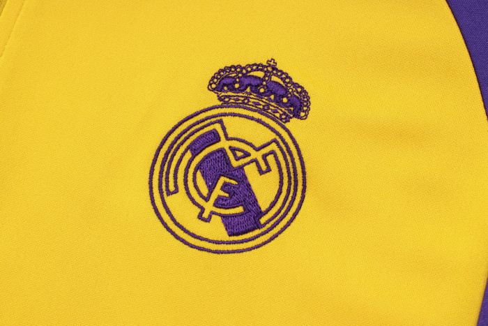 23-24 Real Madrid High Quality Half Pull Tracksuit