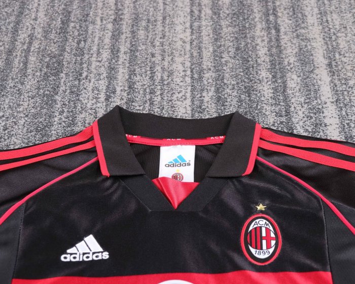 1998-1999 AC Milan Third Retro Kids Soccer Jersey