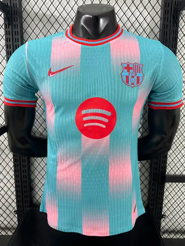 25-26 Barcelona Blue Special Edition Player Version Training Shirts (红标)