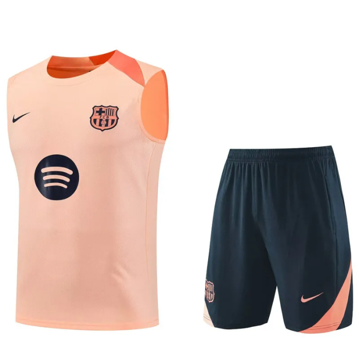25-26 Barcelona High Quality Tank Top And Shorts Suit