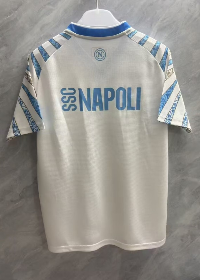 25-26 Napoli White Training Shirts 1:1 Thai Quality