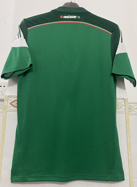 2014 Mexico Home Retro Soccer Jersey