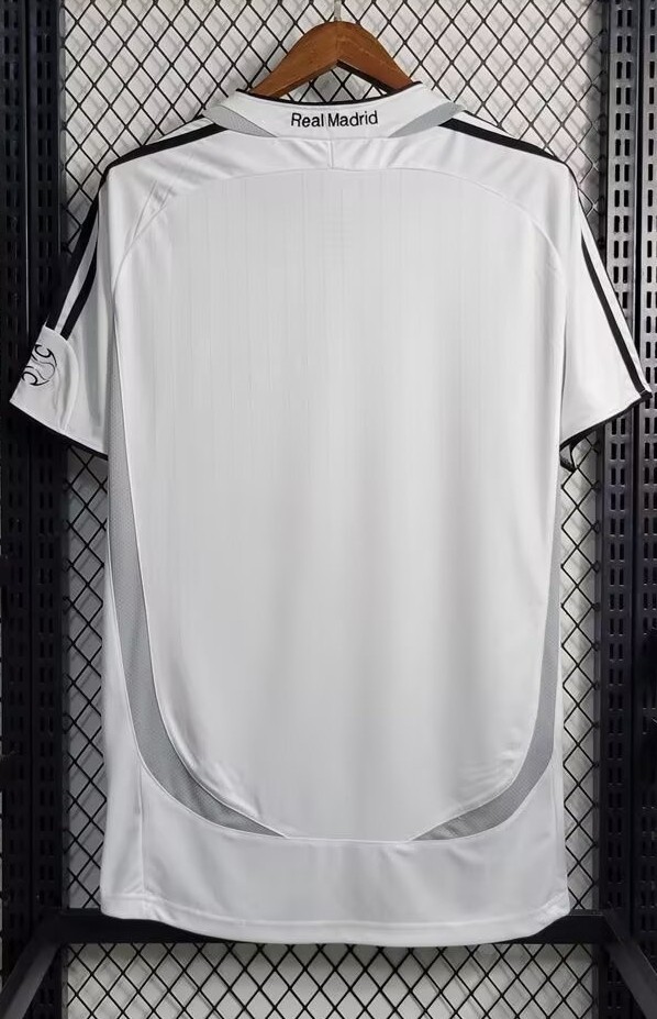 2006-2007 Real Madrid Home Retro Soccer Jersey