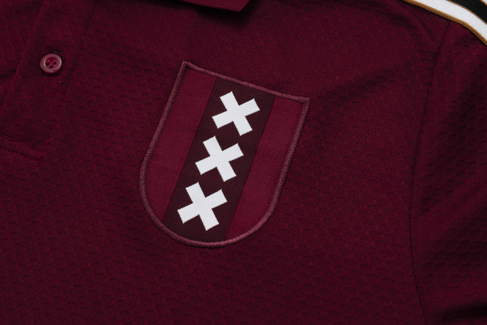 25-26 Ajax High Quality Polo Tracksuit