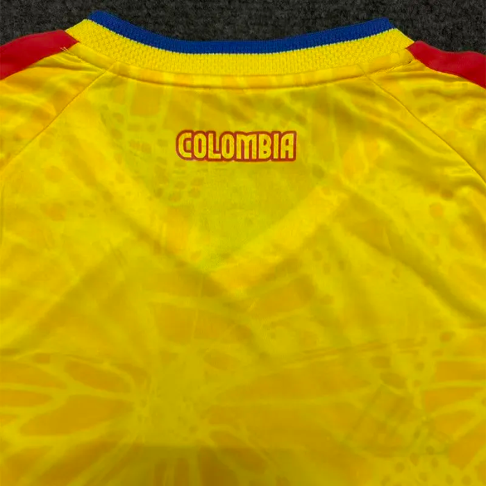 25-26 Colombia Home Fans Soccer Jersey 1:1 Thai Quality