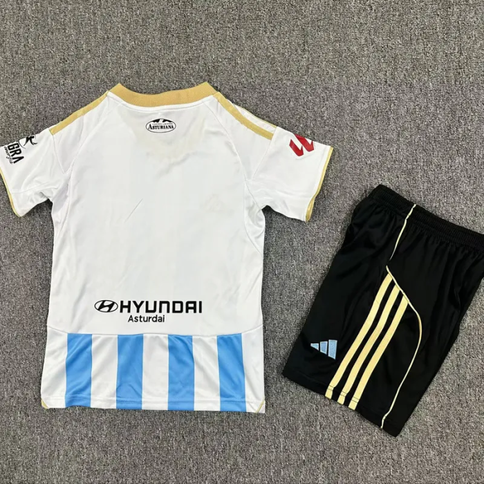 25-26 Real Oviedo Third Kids Soccer Jersey 1:1 Thai Quality