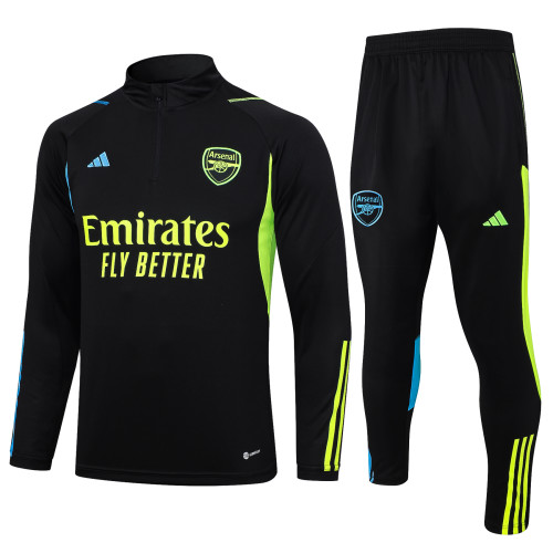 23-24 Arsenal High Quality Half Pull Tracksuit