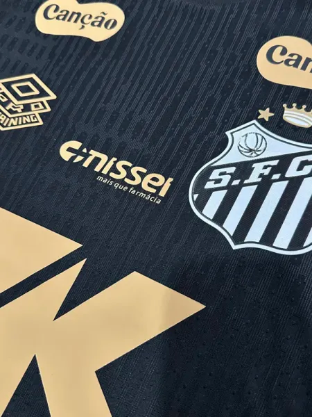 25-26 Santos FC Black Special Edition Player Version Training Shirts