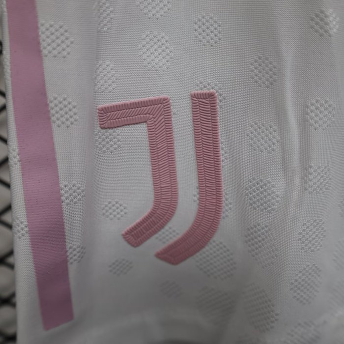 25-26 Juventus White Player Version Shorts Pants