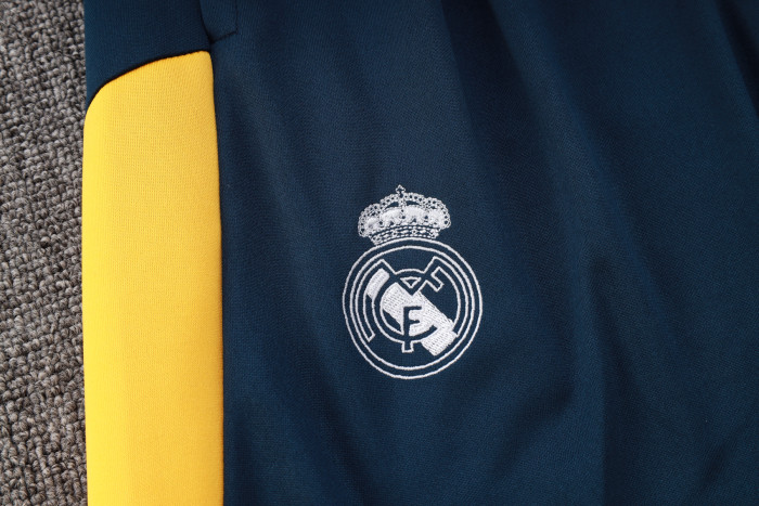 23-24 Real Madrid High Quality Half Pull Tracksuit