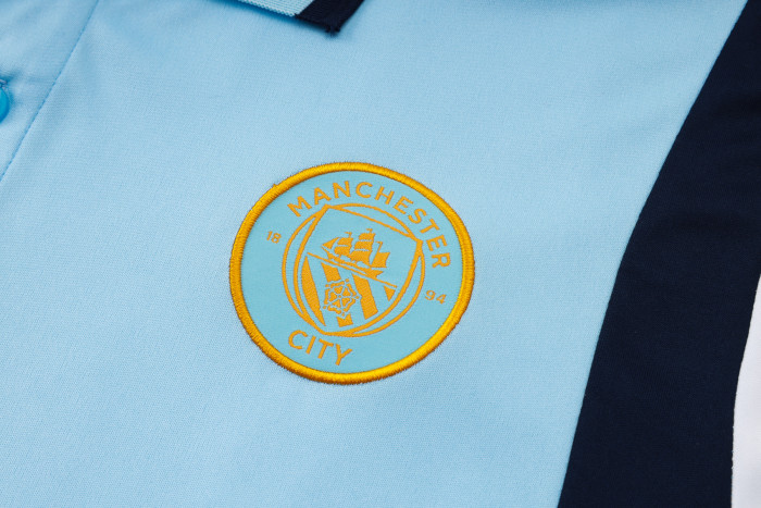 23-24 Manchester City High Quality Polo Tracksuit