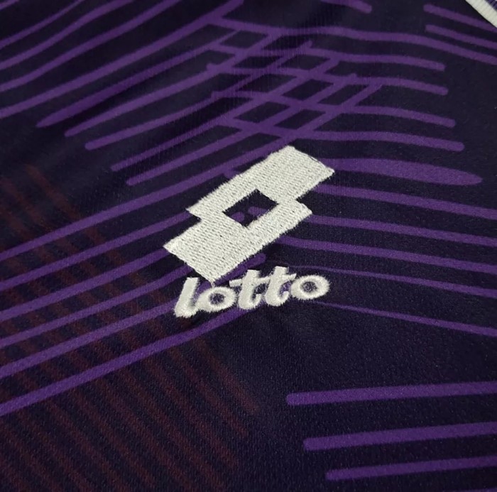 1992-1993 Fiorentina Home Purple Retro Soccer Jersey