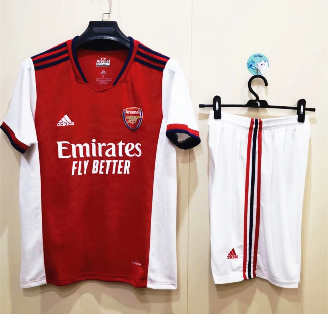 21-22 Arsenal Home Red Adult Suit