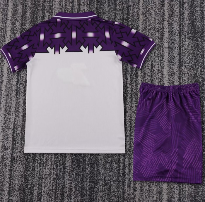 1992-1993 Fiorentina Away Retro Kids Soccer Jersey