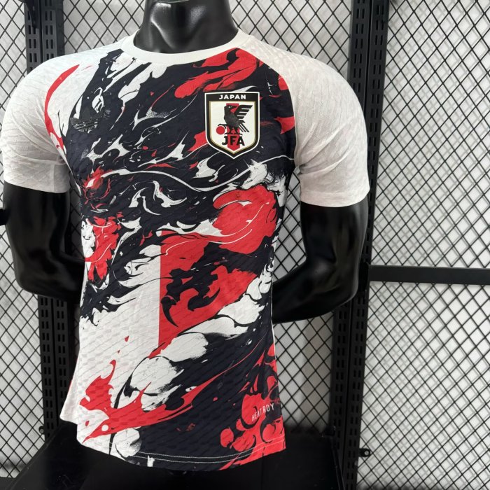 25-26 Japan Black Red Special Edition Player Version Soccer Jersey