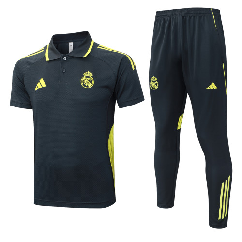 25-26 Real Madrid High Quality Polo Tracksuit