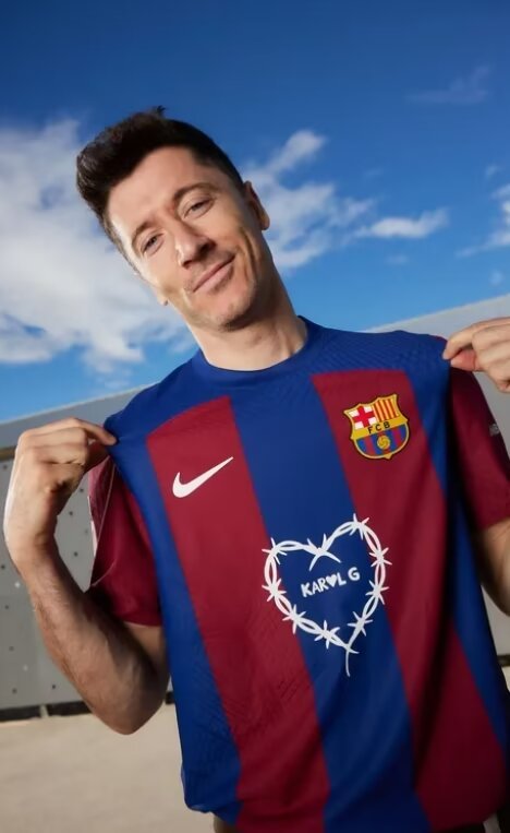 23-24 Barcelona Home Special Edition Fans Soccer Jersey