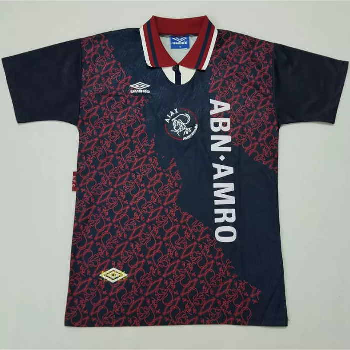 1994-1995 Ajax Away Retro Soccer Jersey