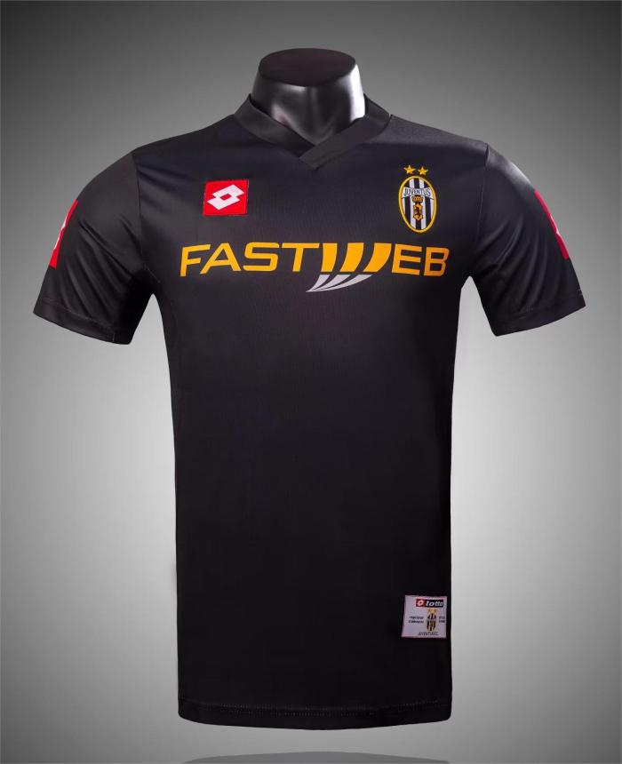 2001-2002 Juventus Away Retro Soccer Jersey
