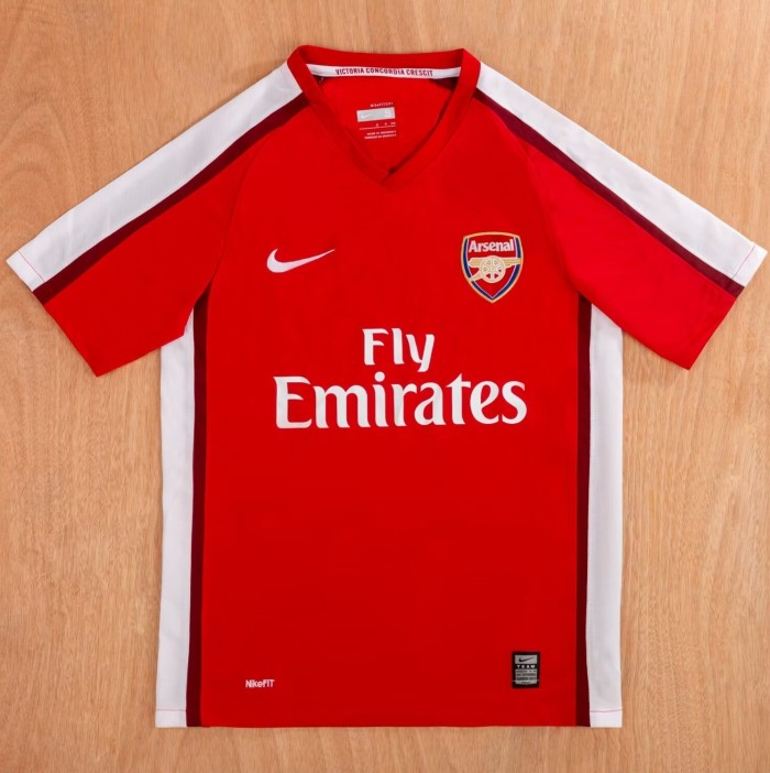 2008-2010 Arsenal Home Retro Soccer Jersey