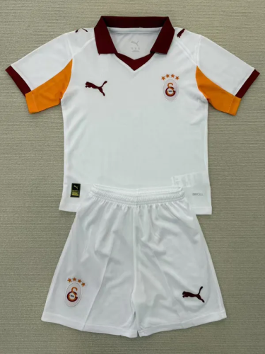 25-26 Galatasaray Away Kids Soccer Jersey