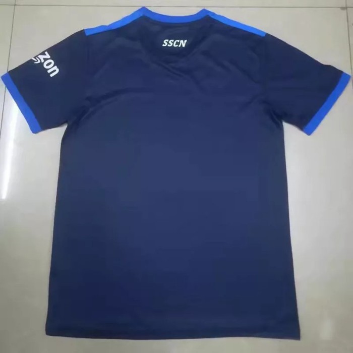 21-22 Napoli Commemorative Edition Blue Fans Soccer Jersey